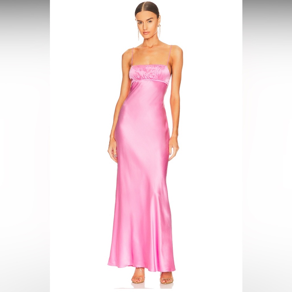 BRAND NEW W/ TAGS: Revolve BEC & BRIDGE Pink Silk Dress